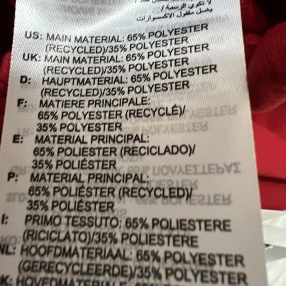 NWT ADIDAS UNDER THE CITY LIGHTS Warm Up Red White Sweatpants - Picture 5 of 14